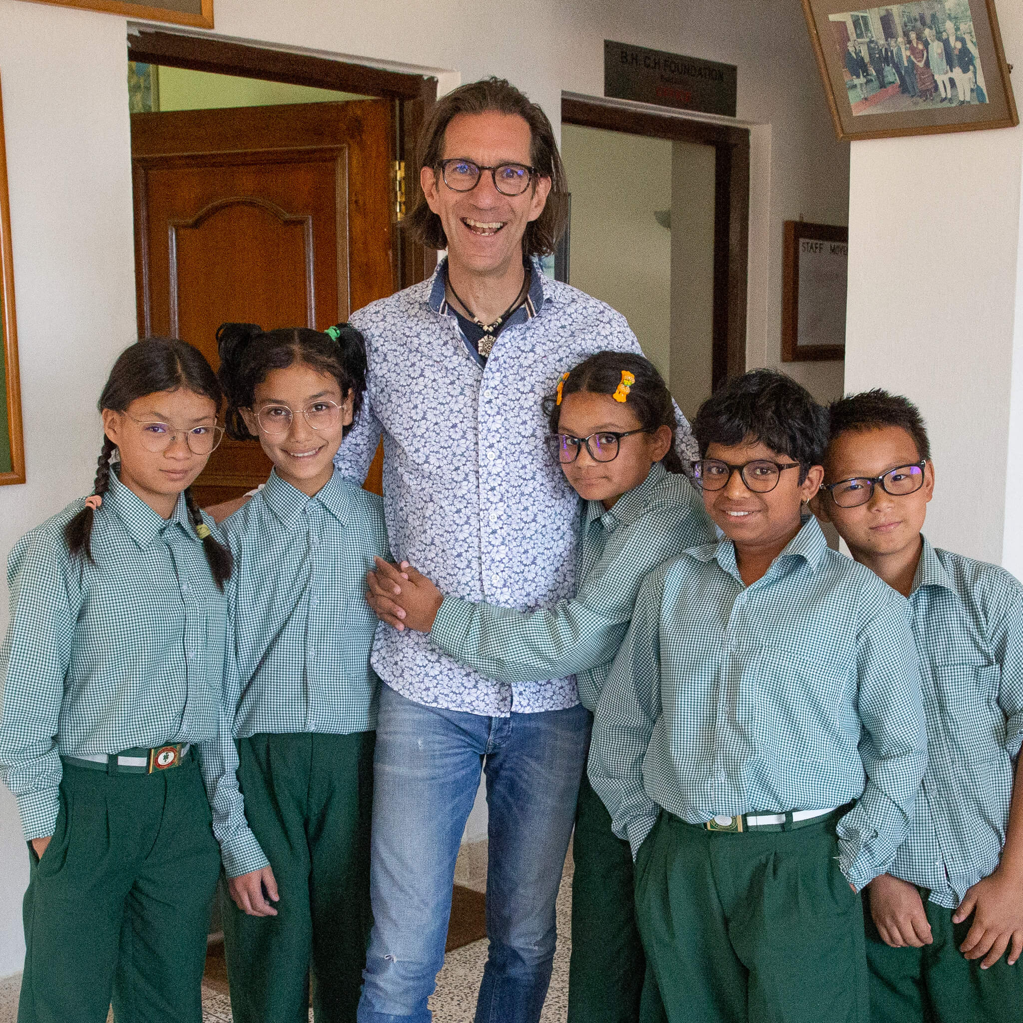 Volker mit Kindern von BHCH