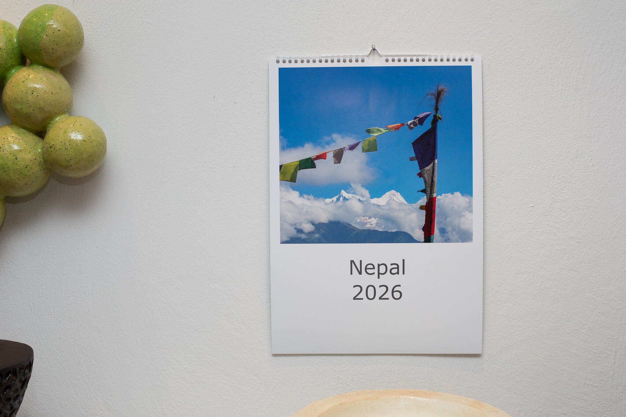 Nepal-Kalender 2026 hochformat